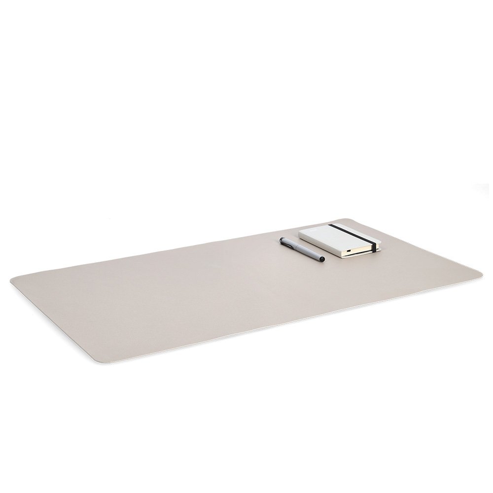 zeller-office-schreibtischunterlage-schreibtischmatte-creme-kunstleder image 2