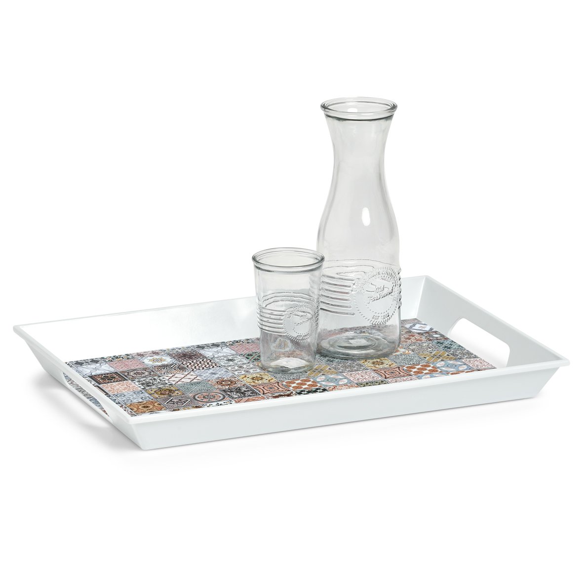 zeller-present-mosaik-melamintablett-serviertablett-orientalisch image 5