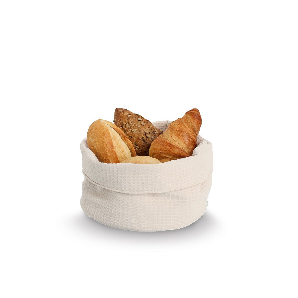 zeller-present-home-living-aufbewahrungskorb-waffelpiqu-creme image 2