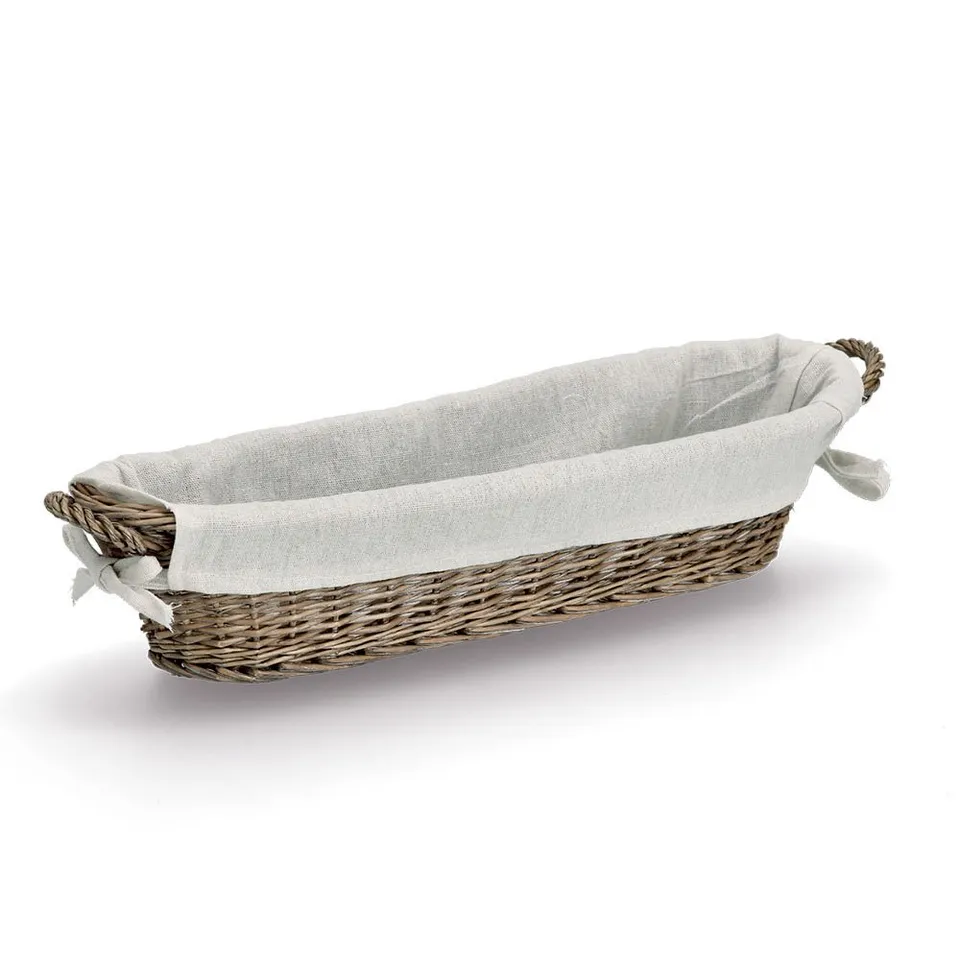 zeller-present-home-living-baguette-korb-weide-mit-beutel image 1