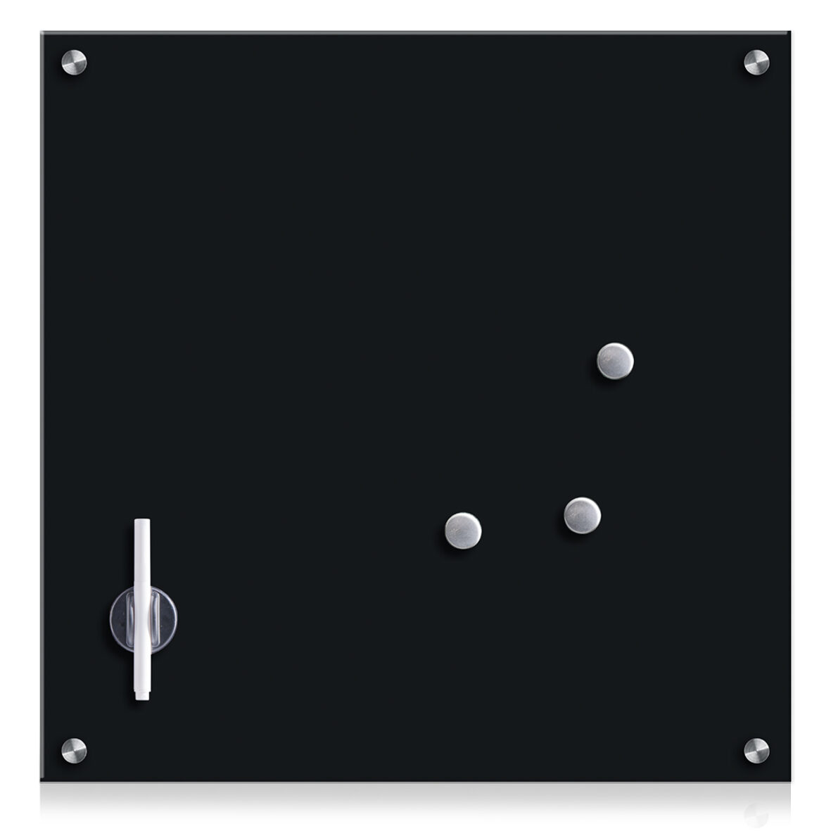 zeller-present-office-memoboard-glas-schwarz-magnetisch-beschreibbar image 1