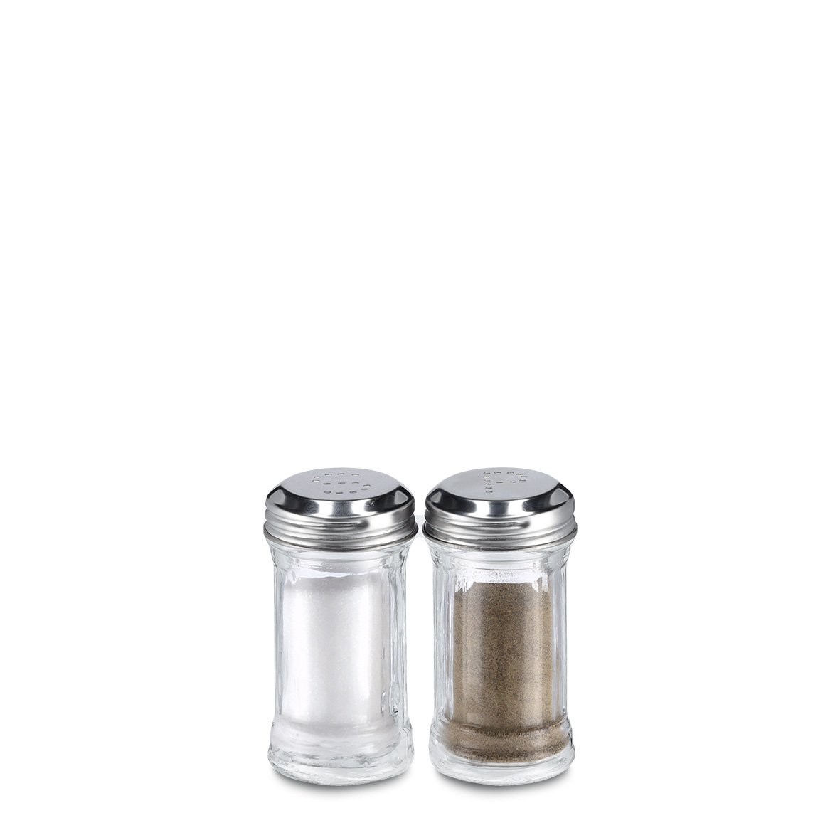 zeller-present-k-che-salz-pfefferstreuer-set-glas-2-tlg image 2