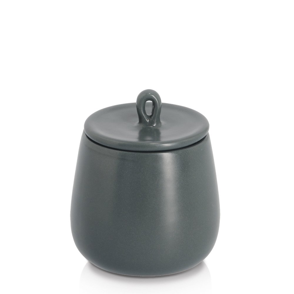 zeller-present-k-che-gew-rzdose-220-ml-keramik-anthrazit-mit-deckel image 1