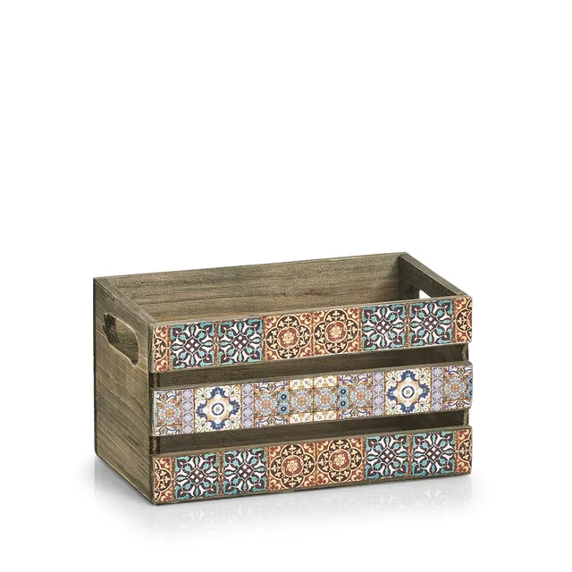 zeller-present-home-living-deko-kiste-mosaik-holz image 1