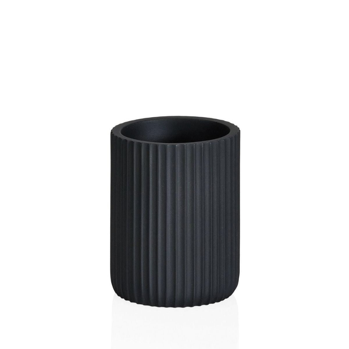 andrea-house-ba-o-zahnb-rstenhalter-schwarz-resin-becher image 2