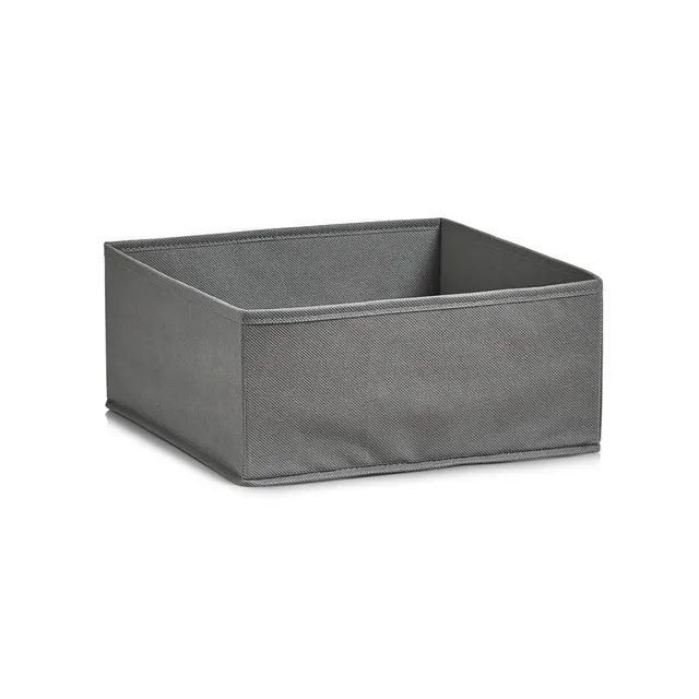 zeller-present-home-living-aufbewahrungsbox-vlies-grau image 1