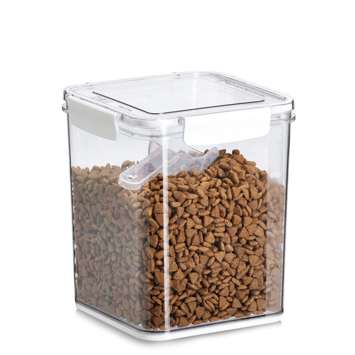 zeller-present-k-che-vorratsdose-4200-ml-transparent-mit-l-ffel image 2