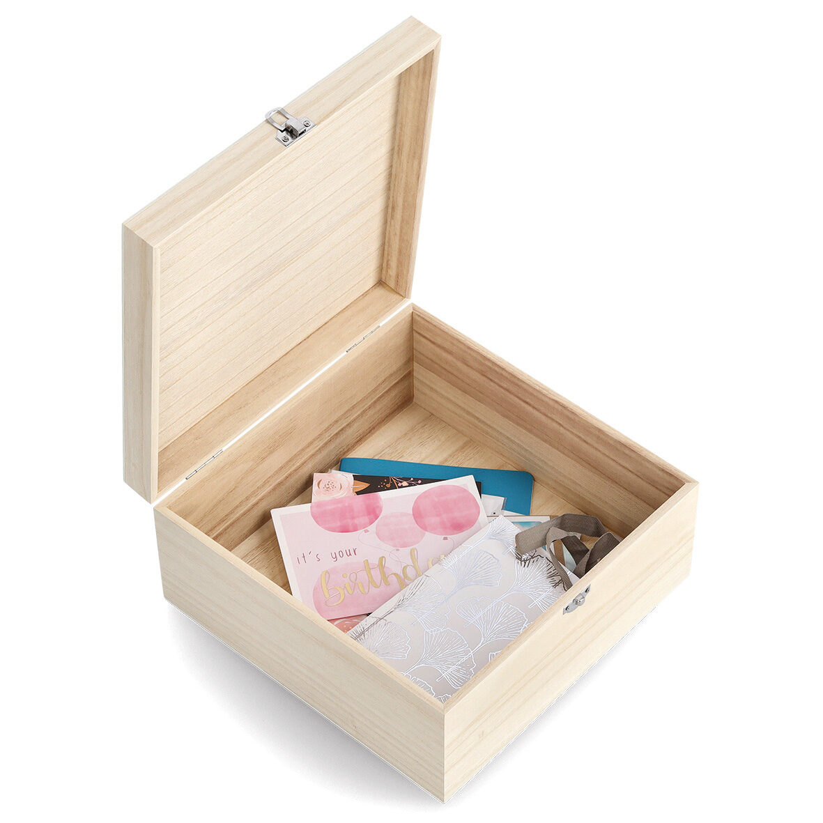 zeller-present-home-living-aufbewahrungsbox-holz-mit-deckel image 2