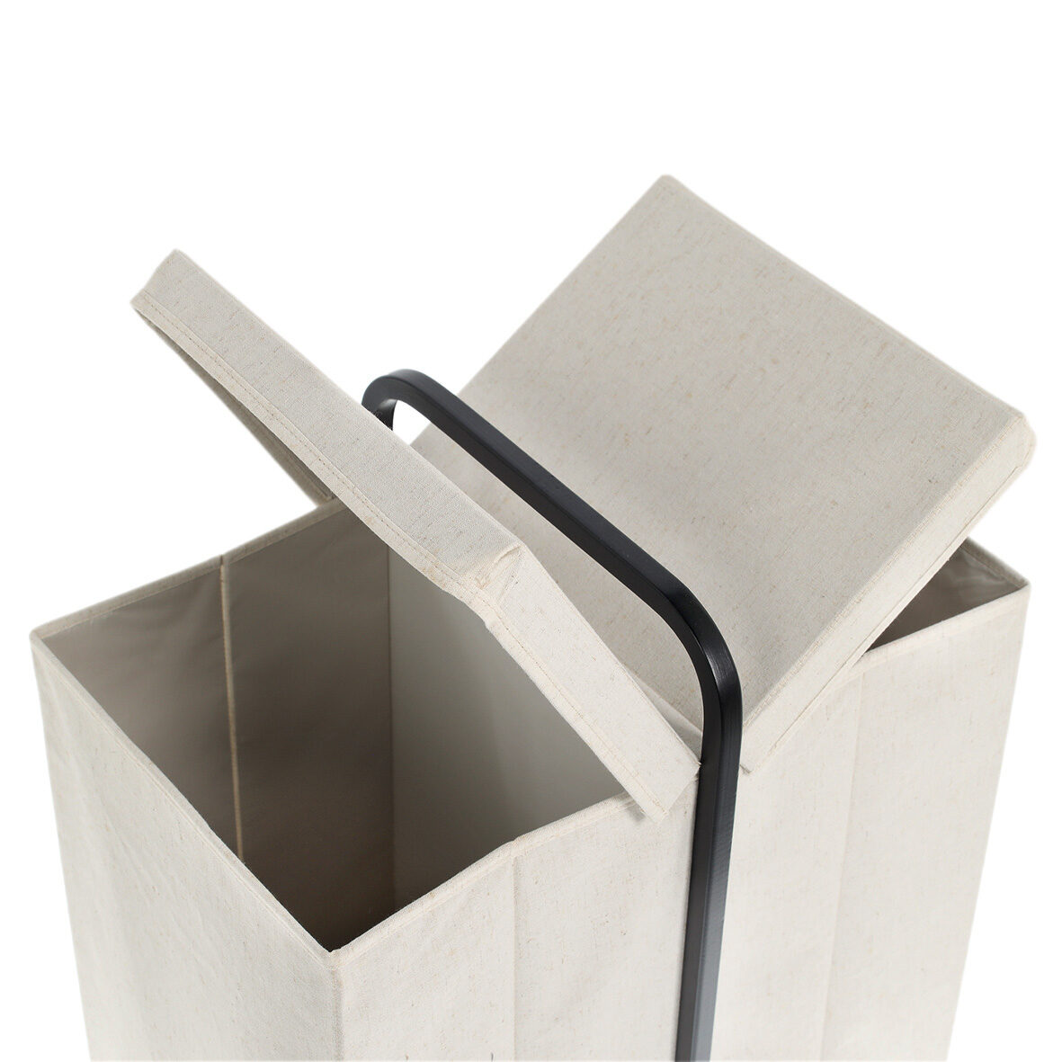 zeller-present-w-schesammler-polyester-bambus-creme image 2