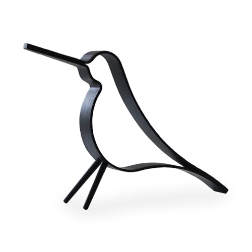 cooee-design-woody-bird-vogelfigur-eiche-schwarz-31-cm image 2