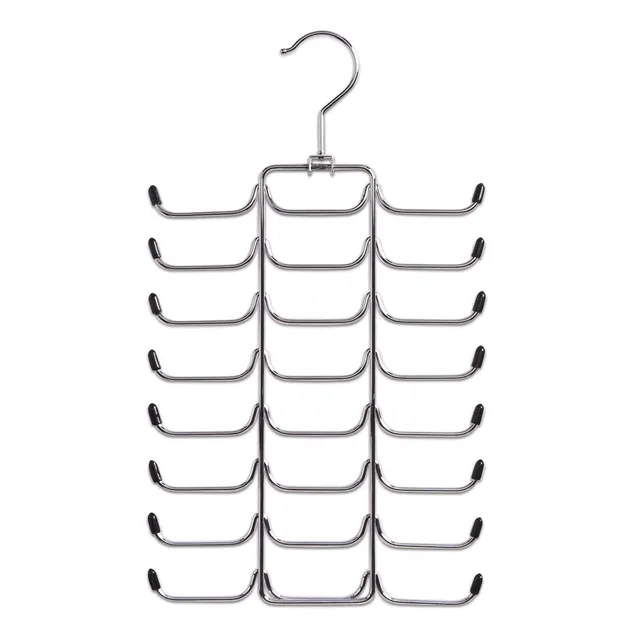 zeller-present-home-living-krawatten-g-rtelhalter-chrom-24er image 1