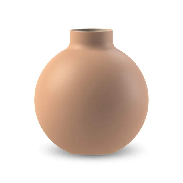 cooee-design-vase-keramikvase-12-cm-cafe-au-lait-matt image 1