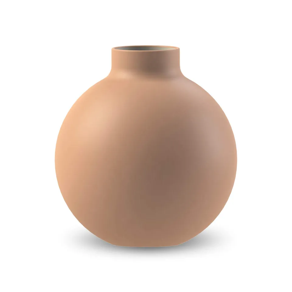 cooee-design-vase-keramikvase-12-cm-cafe-au-lait-matt image 1