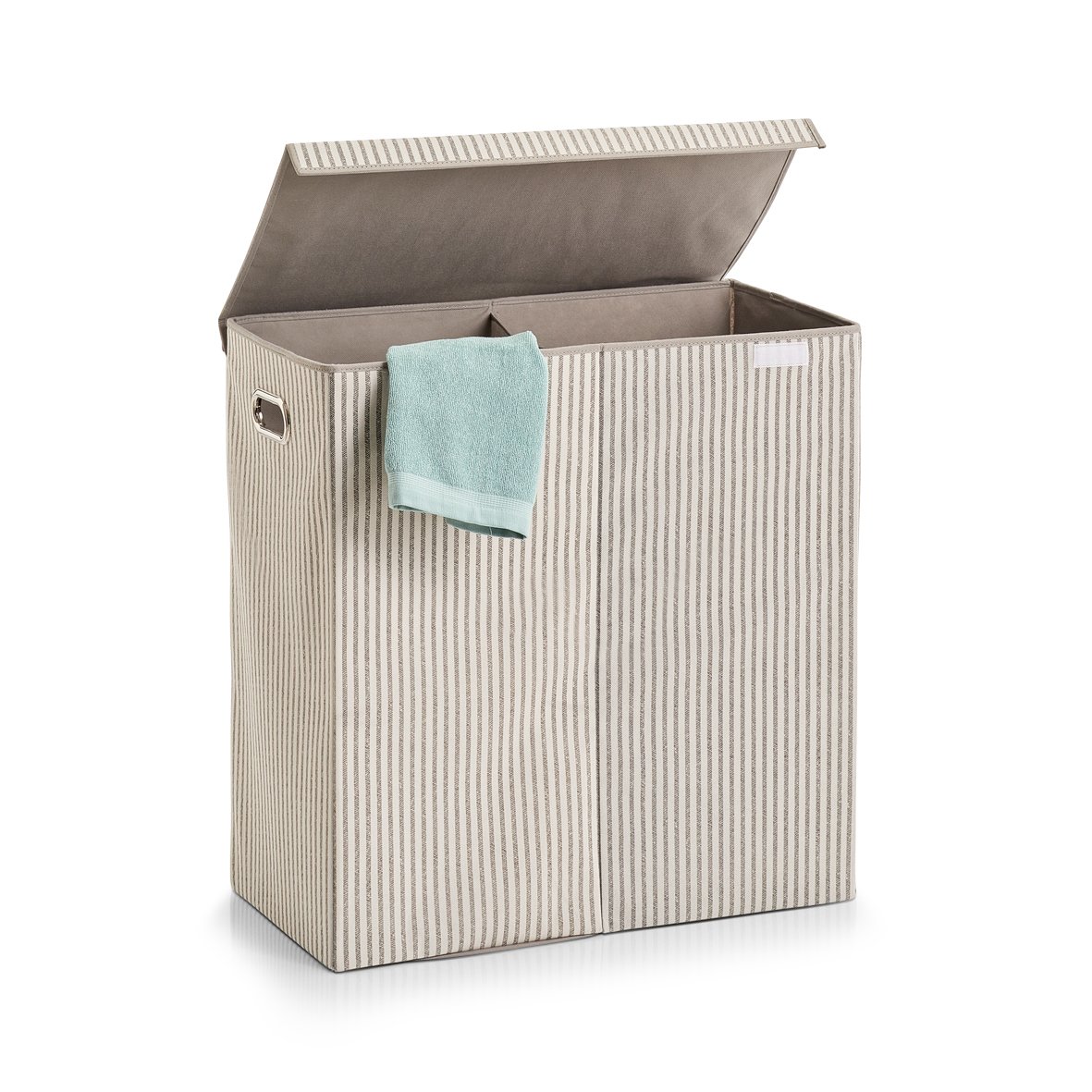 zeller-present-home-living-w-schesammler-stripes-2-f-cher-beige image 2