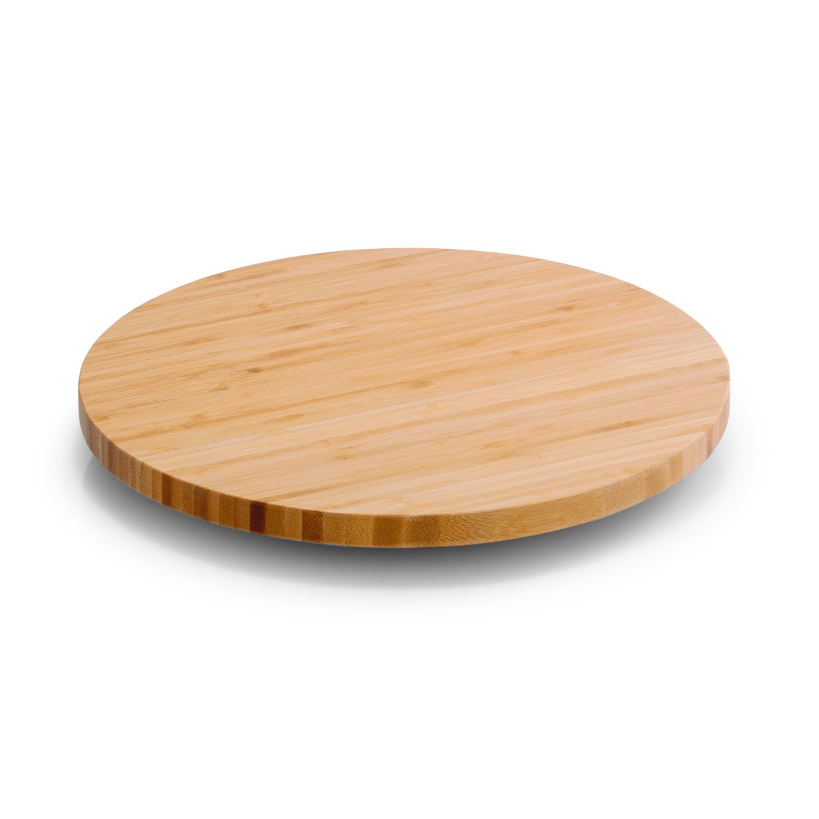 zeller-present-dreh-servierplatte-bambus-rund image 1