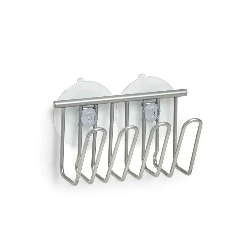 zeller-k-che-schwammhalter-metall-mit-saugn-pfen-und-haken image 1