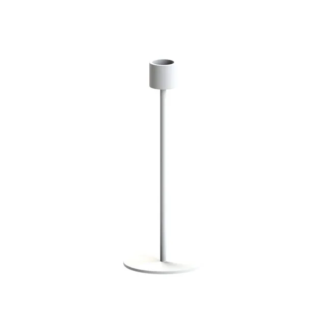 cooee-design-hi-029-01-wh-kerzenleuchter-wei-21-cm-metall image 1