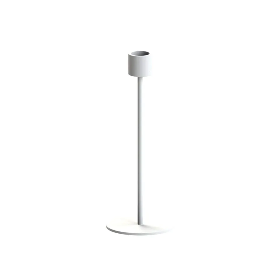 cooee-design-hi-029-01-wh-kerzenleuchter-wei-21-cm-metall image 1