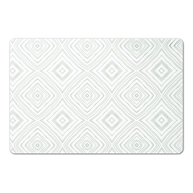 zeller-present-table-platzset-graphic-transparent-mint-kunststoff image 1