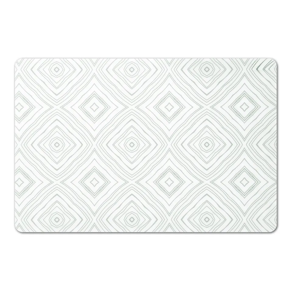 zeller-present-table-platzset-graphic-transparent-mint-kunststoff image 1