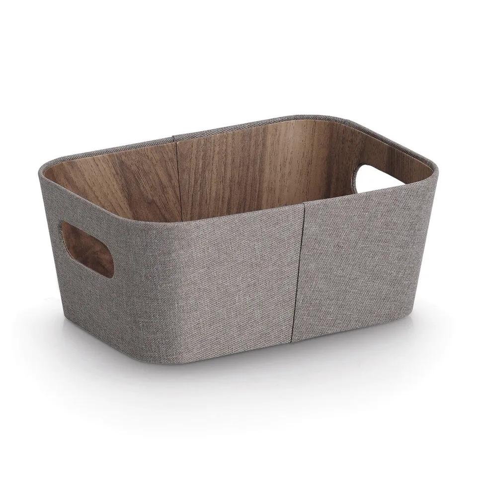 zeller-present-aufbewahrungsbox-pappe-braun-holzoptik image 1