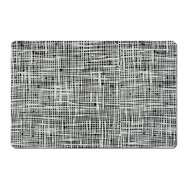 zeller-present-table-platzset-abstrakt-schwarz-kunststoff image 1
