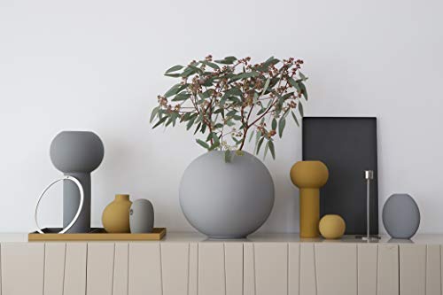 cooee-design-ball-vase-keramikvase-30-cm-grau-matt image 6