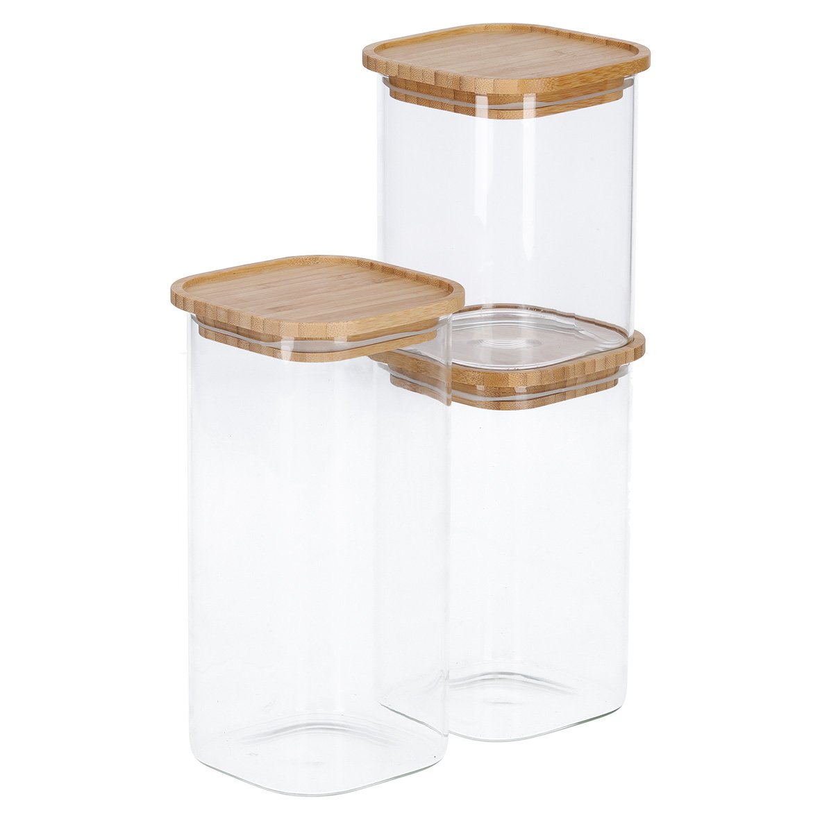 zeller-present-vorratsglas-bambusdeckel-1600-ml image 2