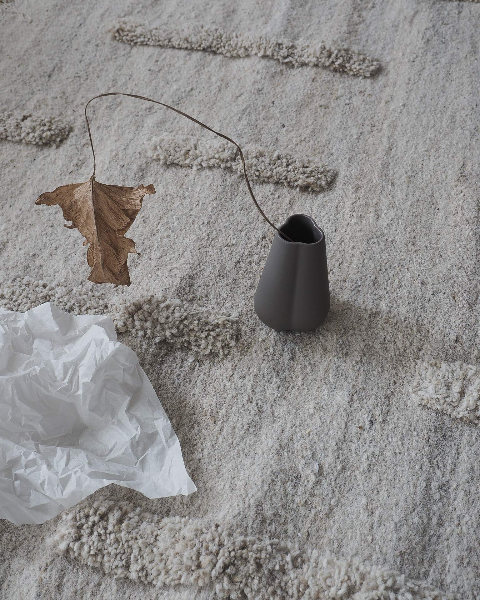 cooee-design-clover-11-cm-vase-keramik-mud-beige-matt image 4