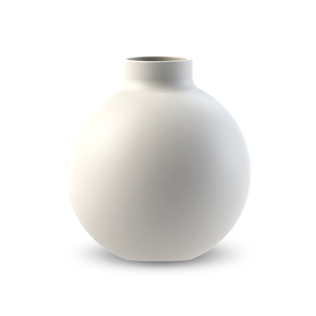 cooee-design-collar-vase-keramikvase-wei-12-cm-matt image 1