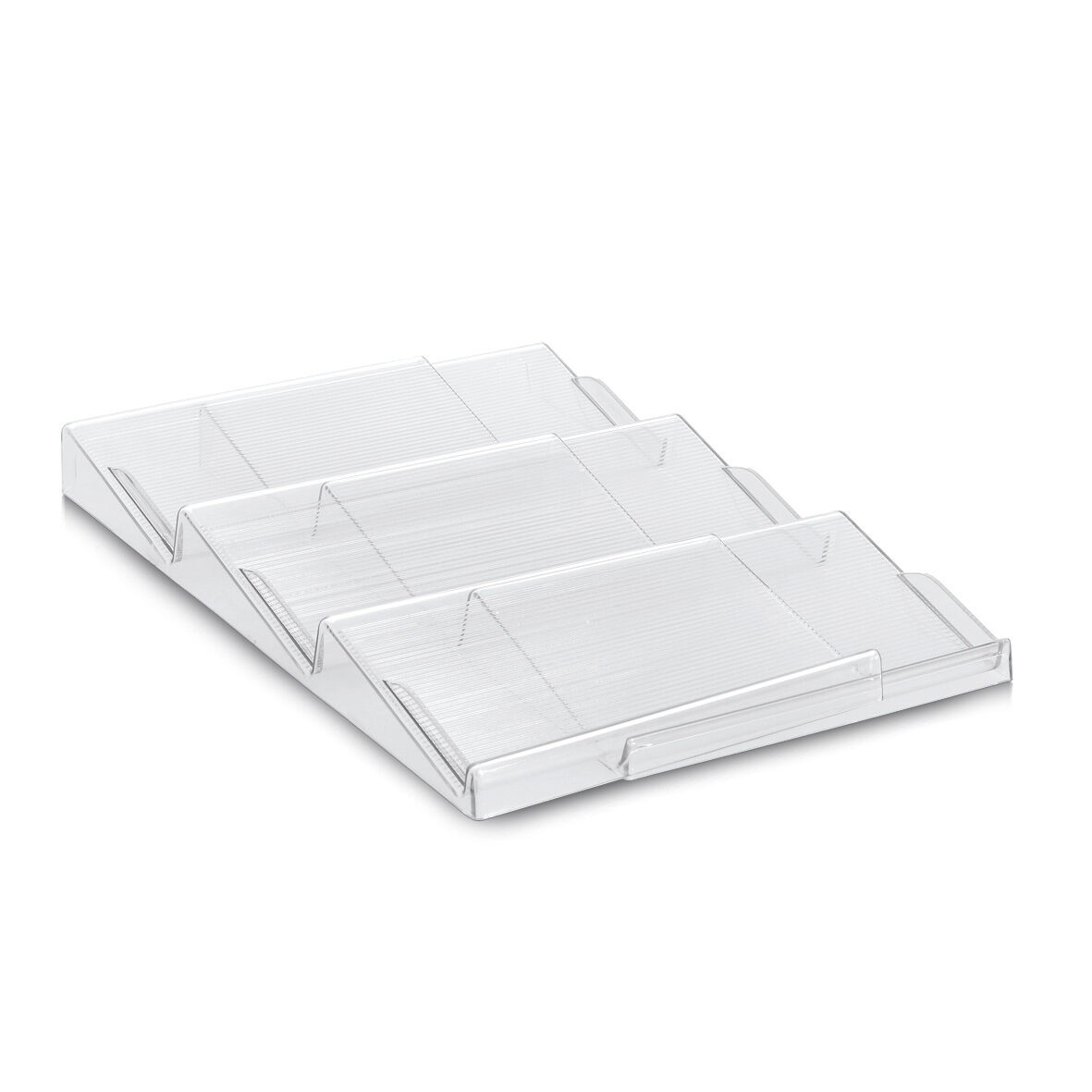 zeller-present-k-che-gew-rz-schubladen-organizer-2-tlg-transparent image 5