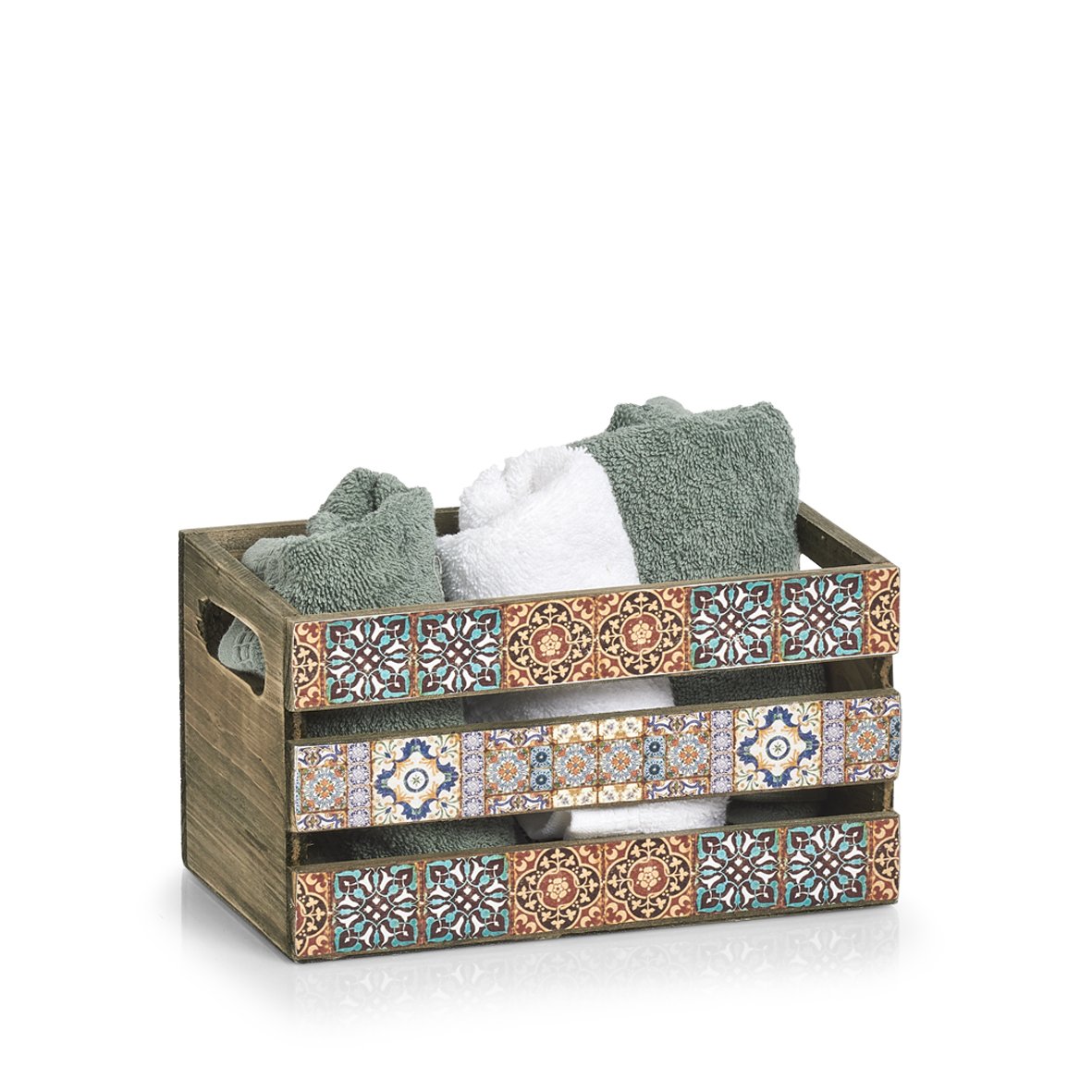 zeller-present-home-living-deko-kiste-mosaik-holz image 2
