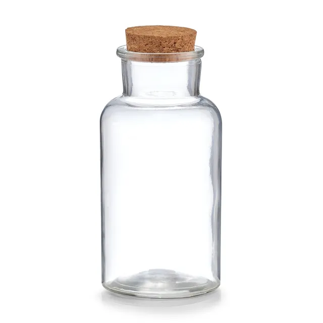 zeller-present-k-che-vorratsglas-500-ml-mit-korkdeckel image 1