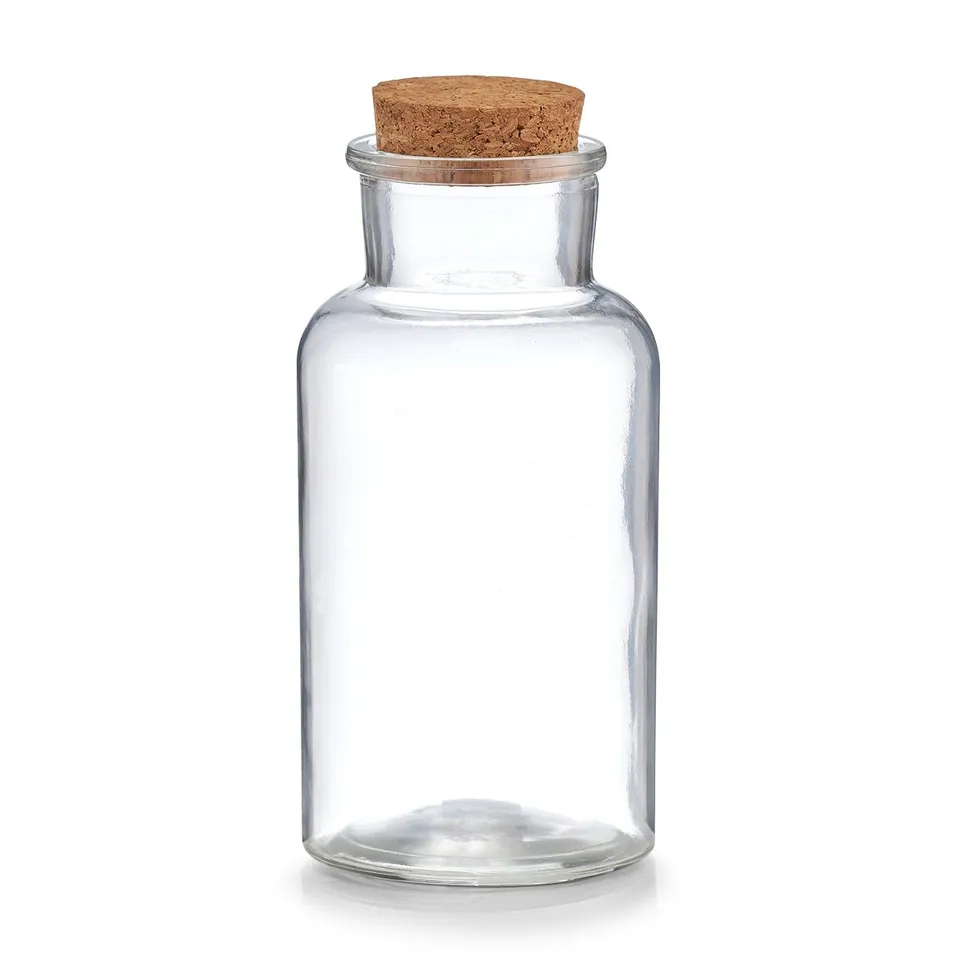 zeller-present-k-che-vorratsglas-500-ml-mit-korkdeckel image 1