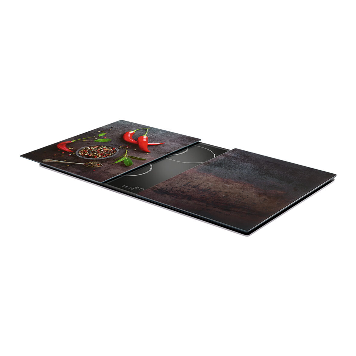 zeller-present-k-che-herdabdeckplatten-chili-xl-2er-set-glas image 2