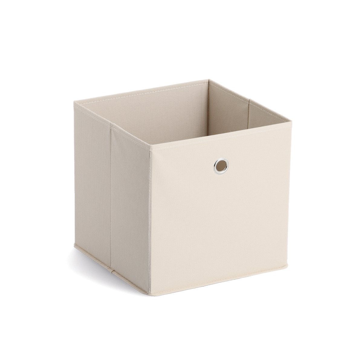 zeller-present-home-aufbewahrungsbox-vlies-beige-faltbar image 1