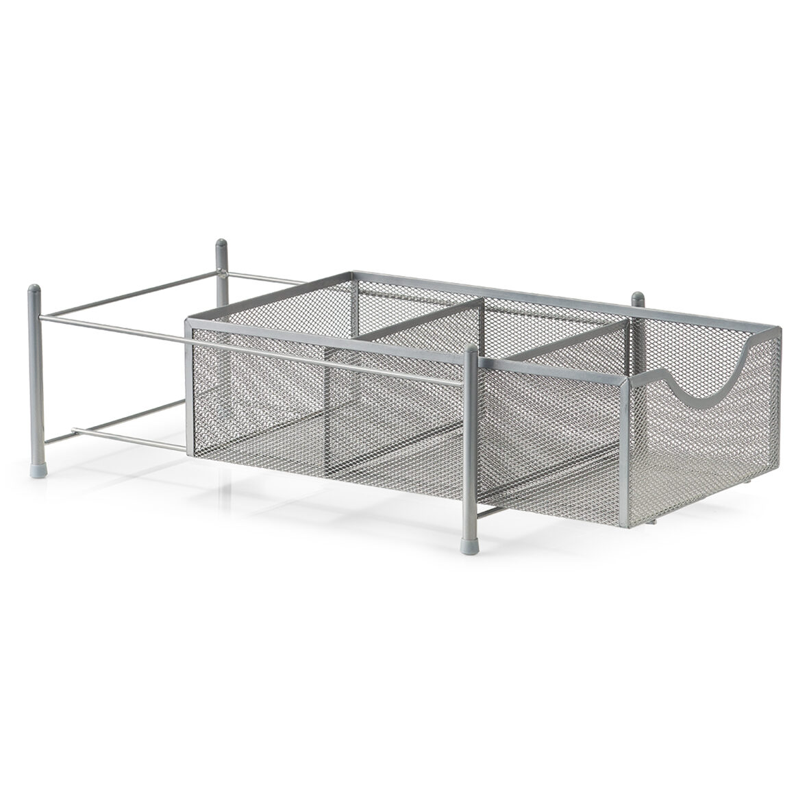 zeller-present-home-living-universalregal-mesh-organizer-mit-schublade image 2