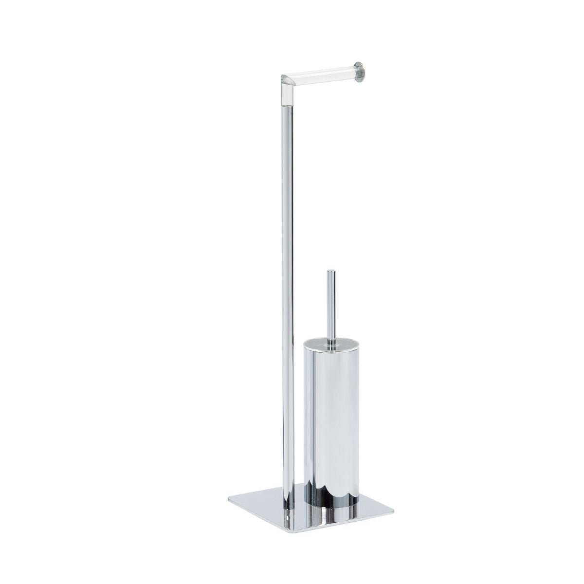 andrea-house-ba-o-wc-garnitur-silber-metall-mit-b-rste image 2