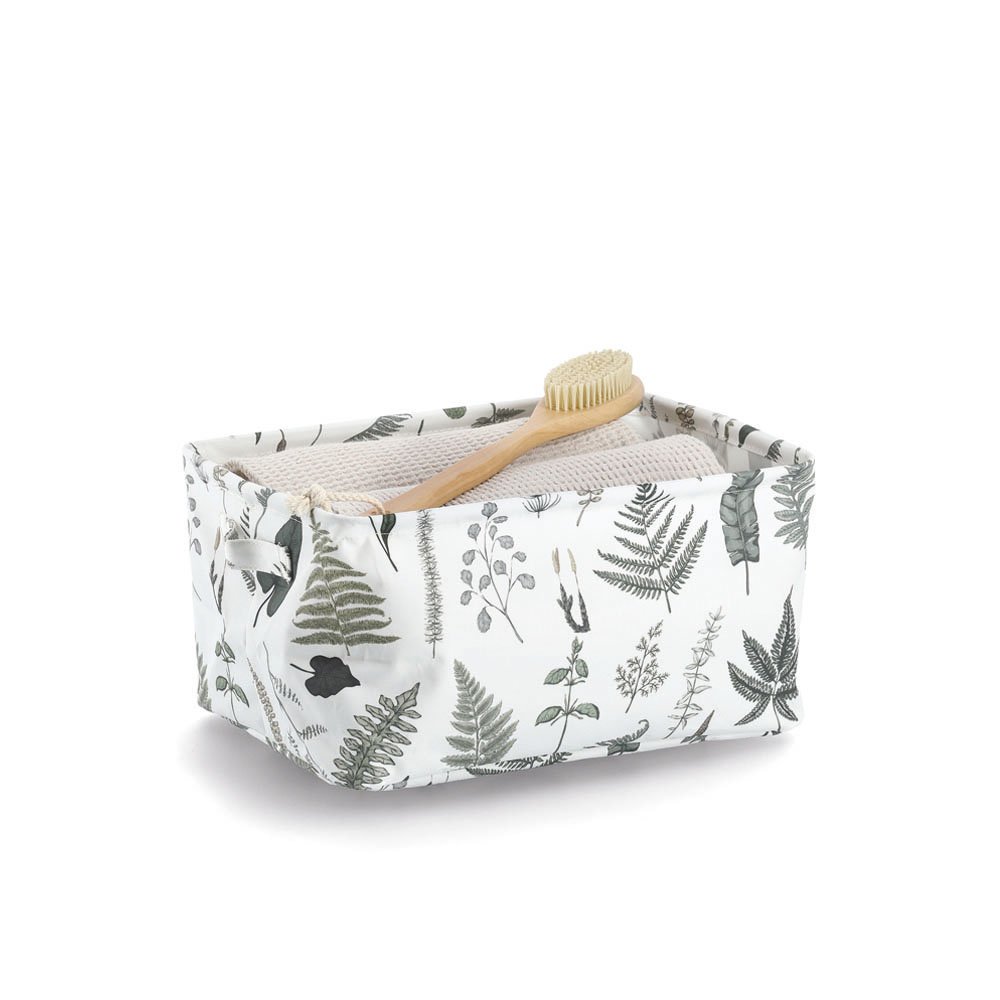 zeller-present-home-living-aufbewahrungskorb-polyester-leaves image 2