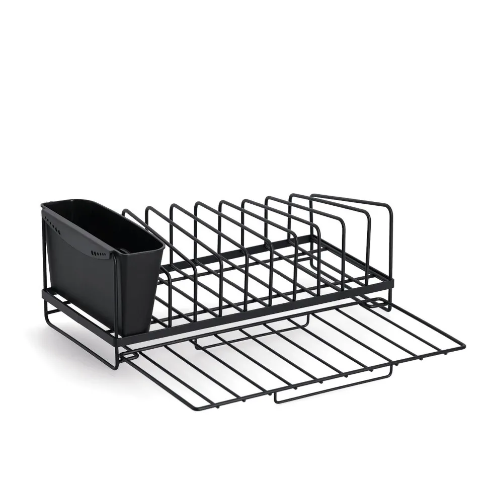 zeller-present-k-che-geschirrabtropfst-nder-schwarz-metall image 1