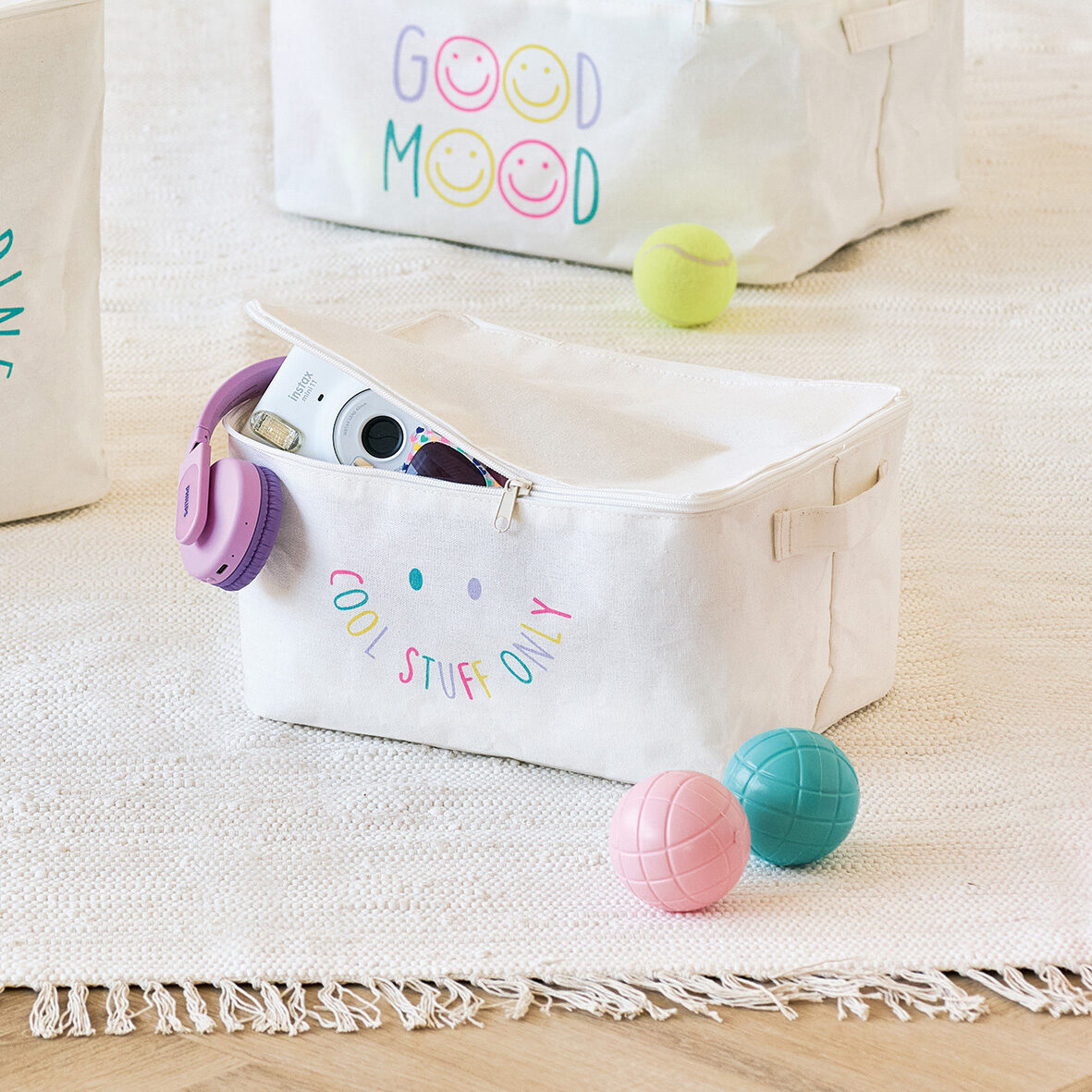zeller-present-cool-stuff-aufbewahrungsbox-creme-mit-rei-verschluss image 4