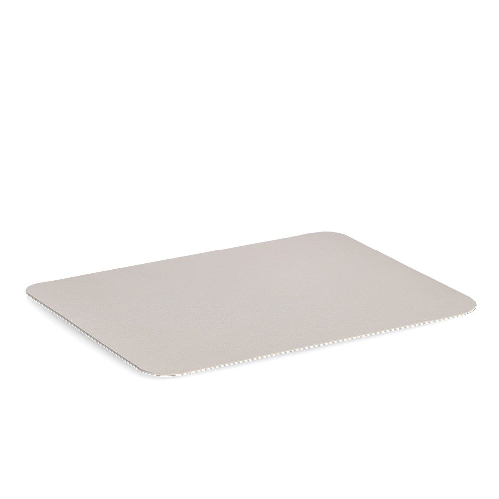 zeller-present-home-living-mousepad-kunstleder-creme image 1