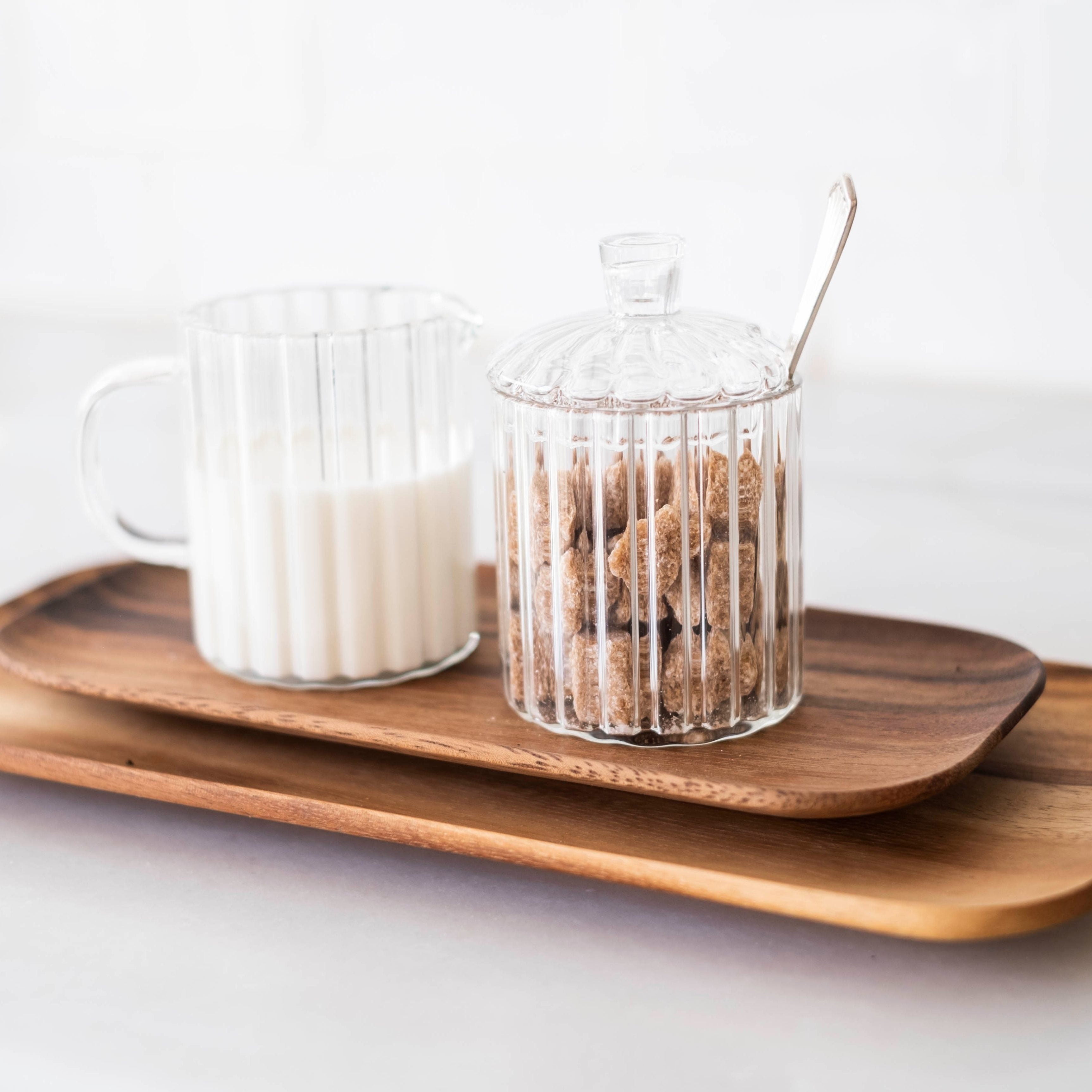 andrea-house-zuckerdose-milchkanne-glas-set image 3