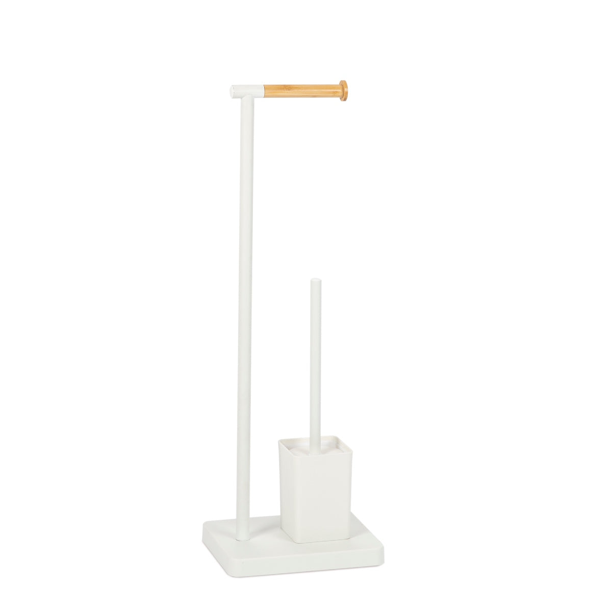 andrea-house-wc-set-metall-wei-b-rste-rollenhalter image 1