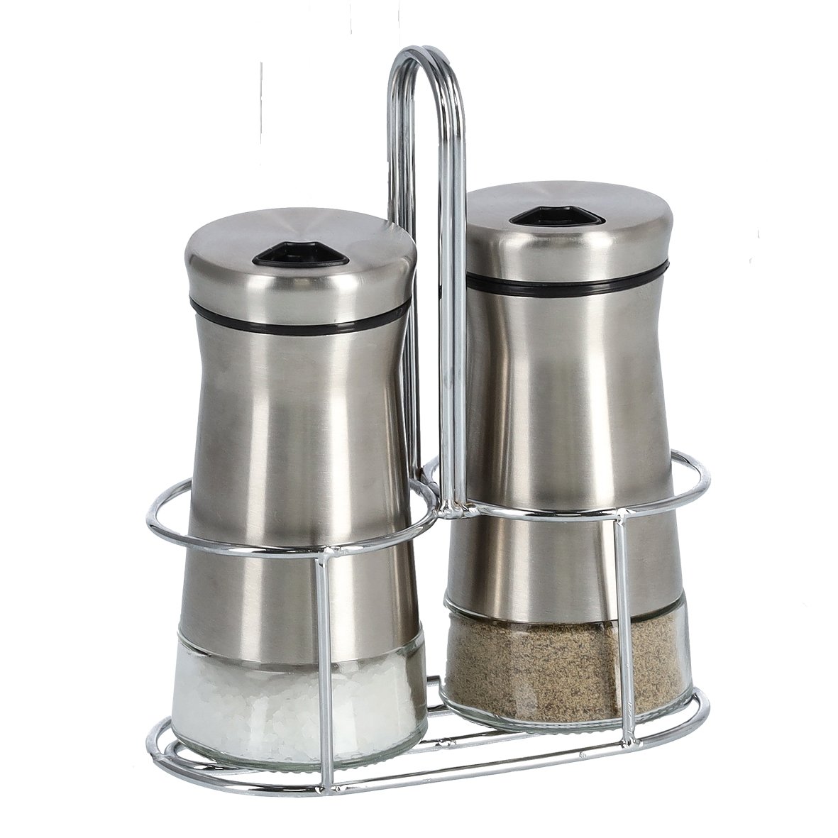 zeller-present-k-che-salz-pfefferstreuer-set-3-tlg-glas image 2