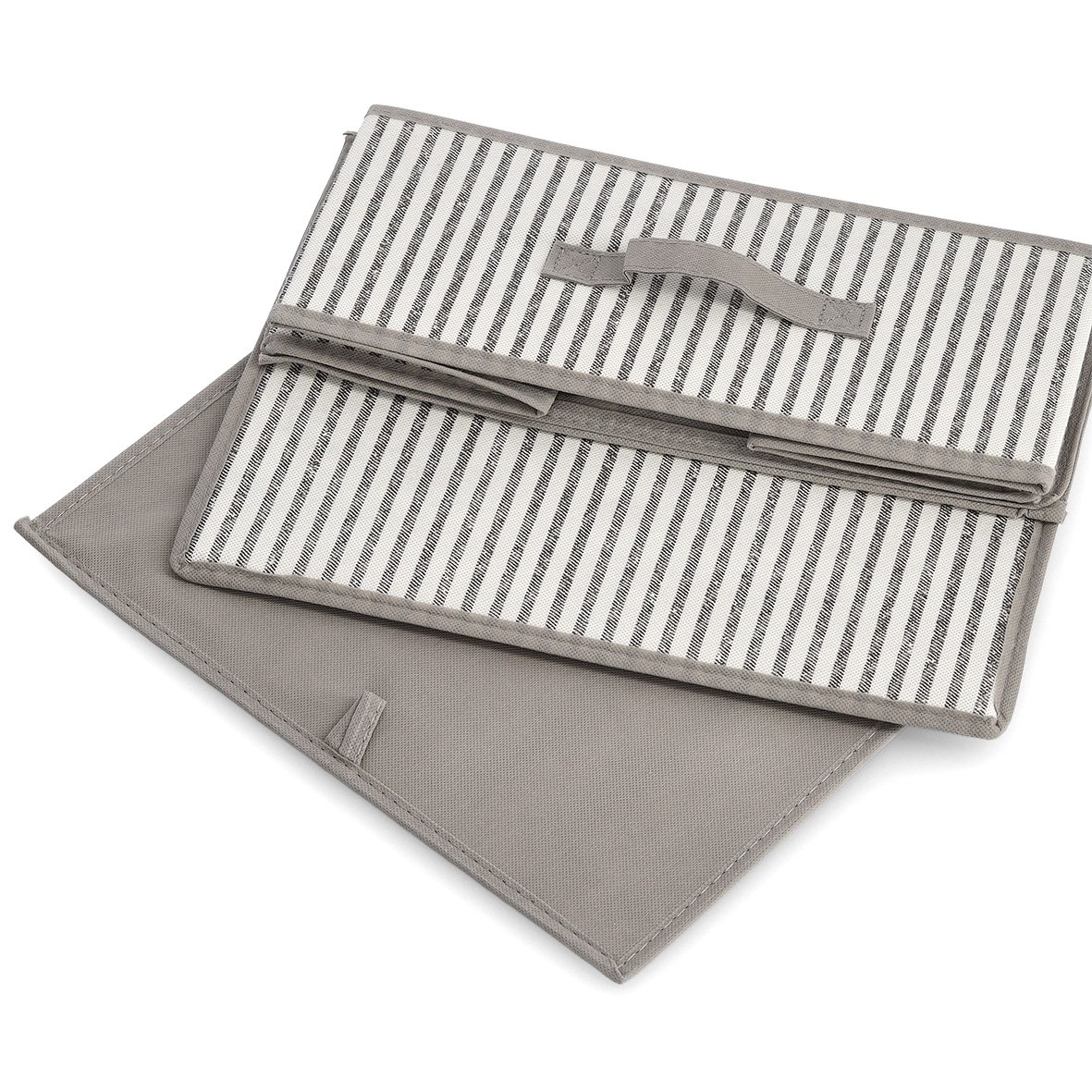 zeller-present-k-che-aufbewahrungsbox-stripes-vlies-beige image 4