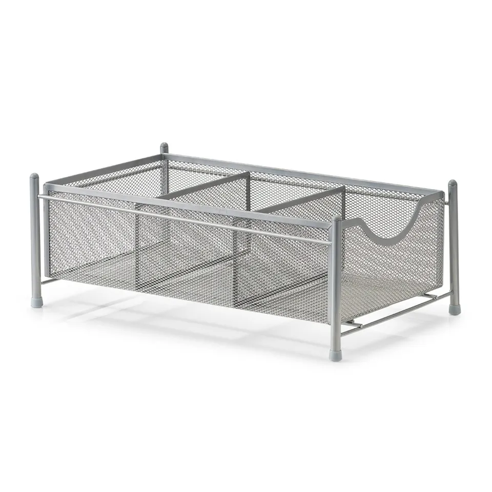 zeller-present-home-living-universalregal-mesh-organizer-mit-schublade image 1