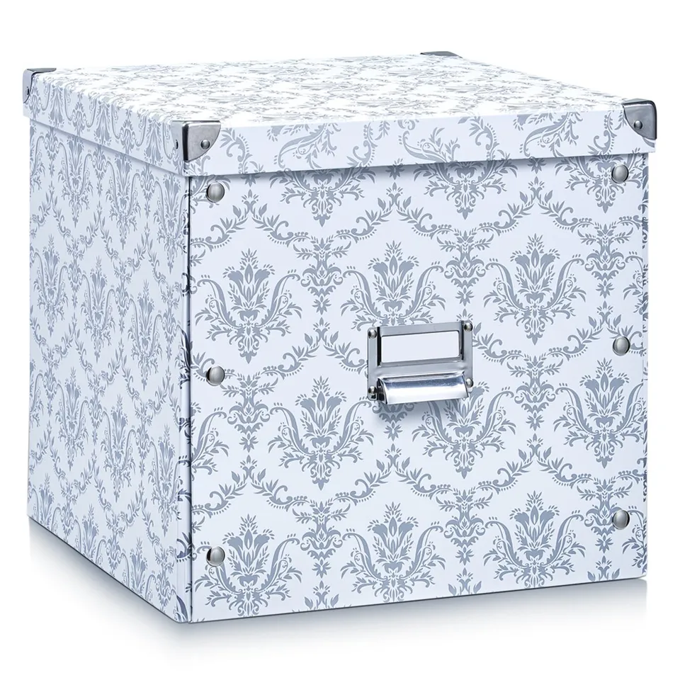 zeller-present-vintage-aufbewahrungsbox-pappe-wei image 1