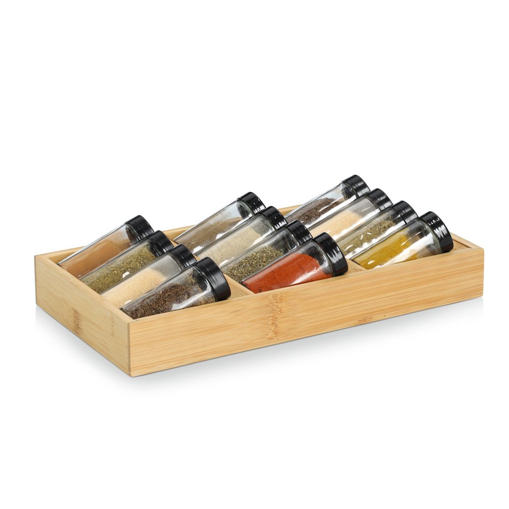 zeller-present-k-che-gew-rzeinsatz-set-13-tlg-bambus-glas image 2