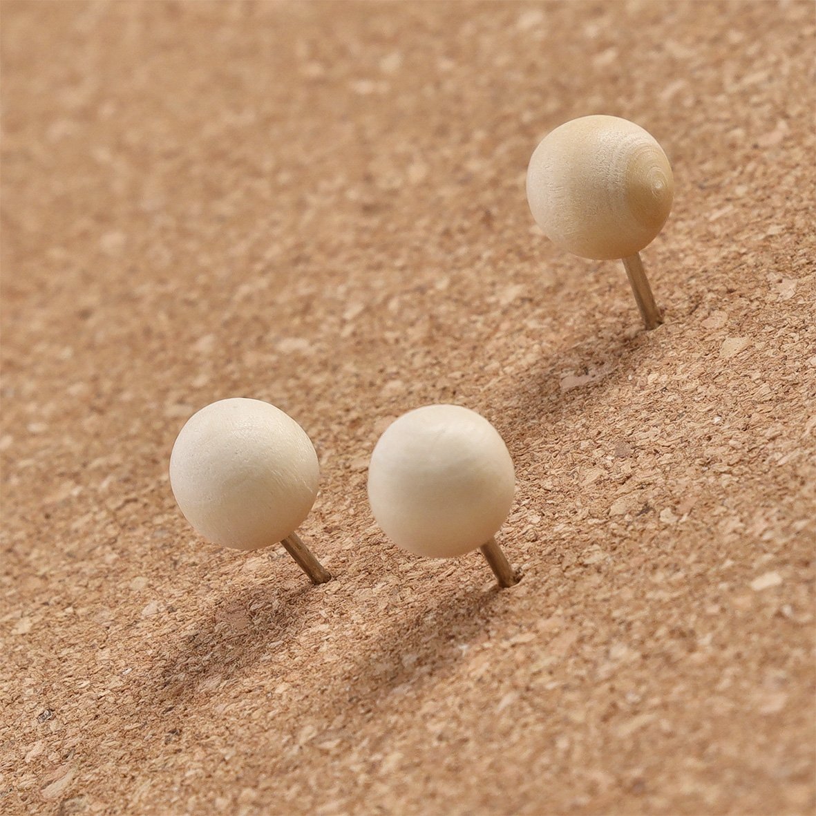 zeller-present-office-push-pins-set-25-tlg-holz image 3